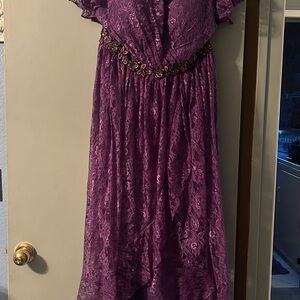 Purple Lace dress